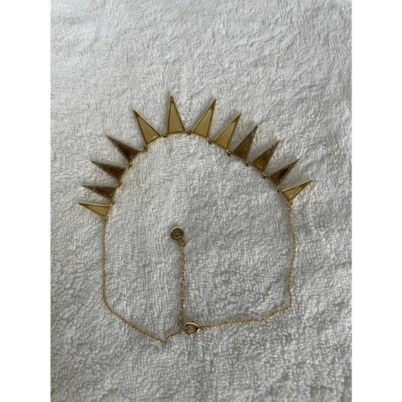 House of Harlow Echelon Collar Necklace in Gold - Picture 12 of 12